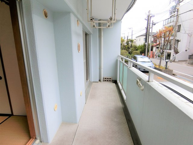 ジオレミヨ甲子園口のバルコニー