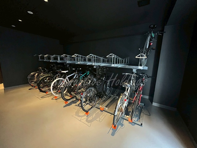 横浜市鶴見区鶴見中央４丁目の賃貸マンションのその他共用部分|屋内駐輪スペース有り♪