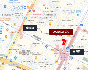 ＡＣＮ京橋ビルの地図