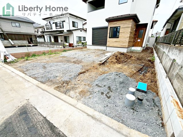 水戸市元吉田町6期　新築戸建の駐車場