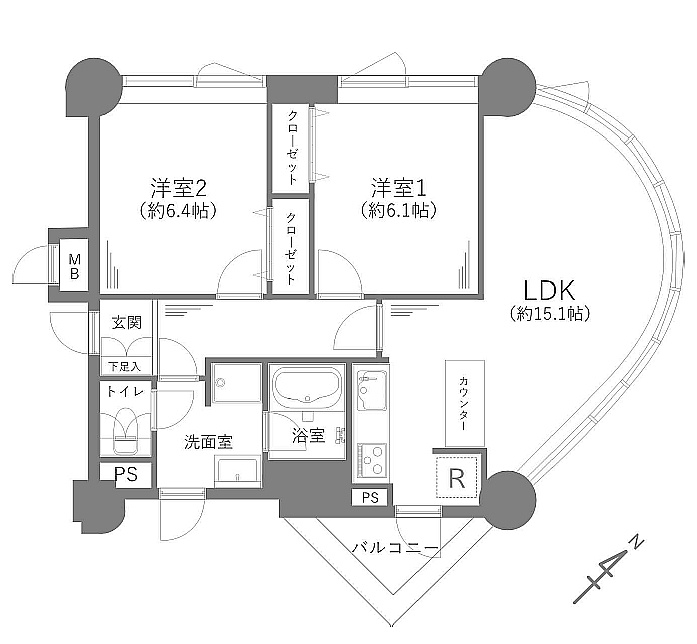 アルファータワー西川口