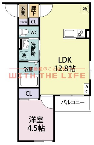 Le cocon江戸屋敷（ルココンエドヤシキ)【キャッシュバック対象物件】の間取り