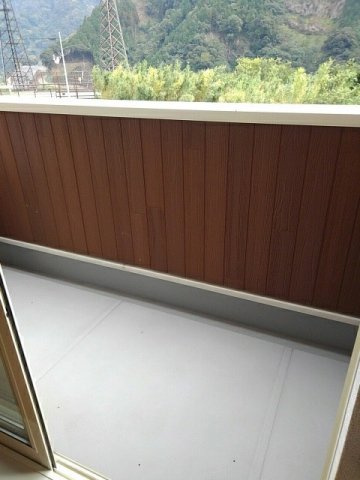 サンワードのバルコニー