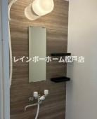 Ｓａｋｕｒａ矢切駅前の浴室|落ち着いた空間のシャワールームです