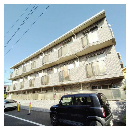 【外観】 | カサブランカ | 鉄筋コンクリート造のがっちりとした建物。
