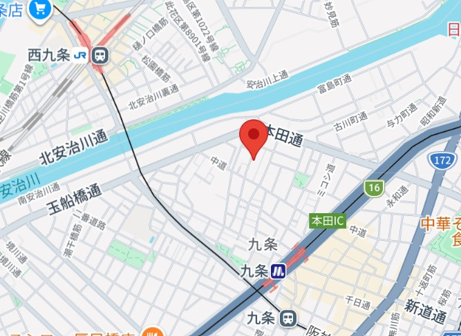 ラパンジール本田Iの地図