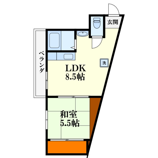 【間取り】 | クリーク大桐