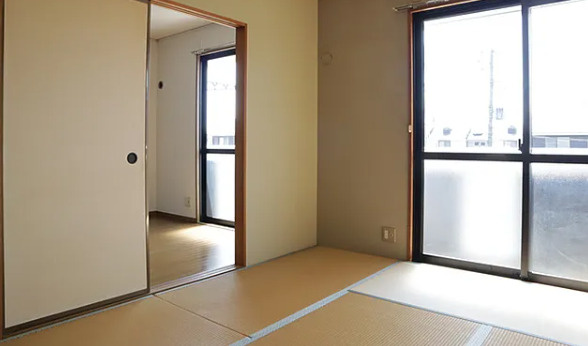 グリーンタウン津留崎の和室|い草の香りが落ち着く素敵な和室です
※現況優先
