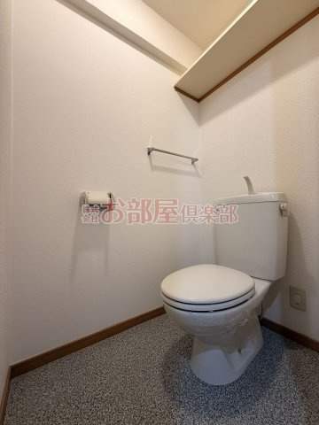 シャンベルジュK☆Tのトイレ|落ち着いたトイレです