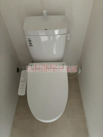 グランフォーレ久留米駅プレミアのトイレ|シンプルで使いやすいトイレです