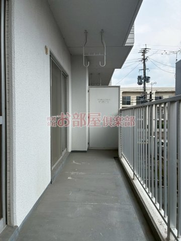 本多ハイツ長門石のバルコニー|バルコニー付きです