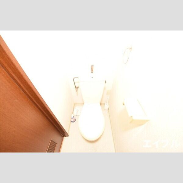 アイビーフラッツのトイレ|シンプルで使いやすいトイレです