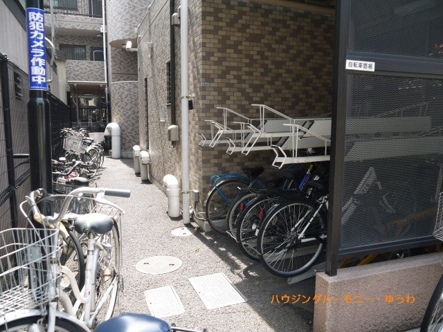 【駐輪場】 | レクセルマンションときわ台 | 敷地内に居住者専用の駐輪スペースがあります！