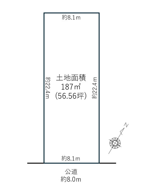 春日井市鳥居松町８丁目土地の画像