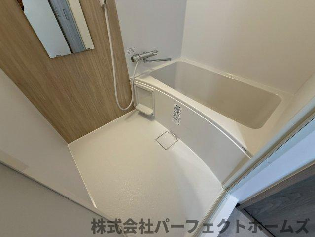 香里ヶ丘ガーデンハイツⅠの浴室|日々の疲れを癒すお風呂付です