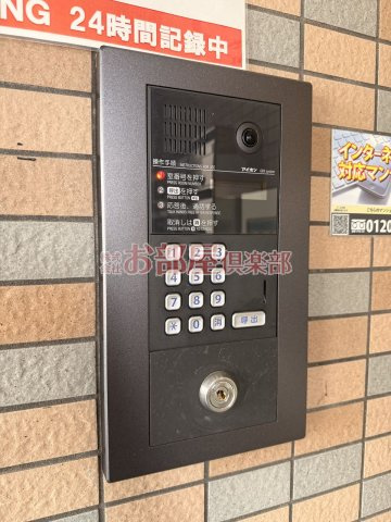 パークサイド小島のセキュリティ|落ち着いた雰囲気の外観です