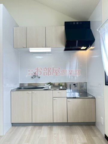 グレースコーポ合川B棟のキッチン|きれいなキッチンです