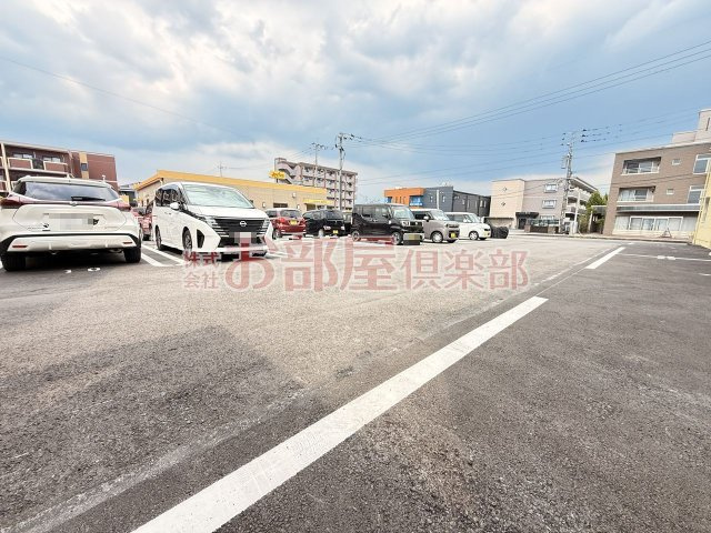 合川ビレッジの駐車場