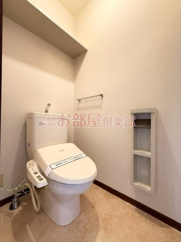 シャンティ小森野　A棟のトイレ|トイレもきれいです