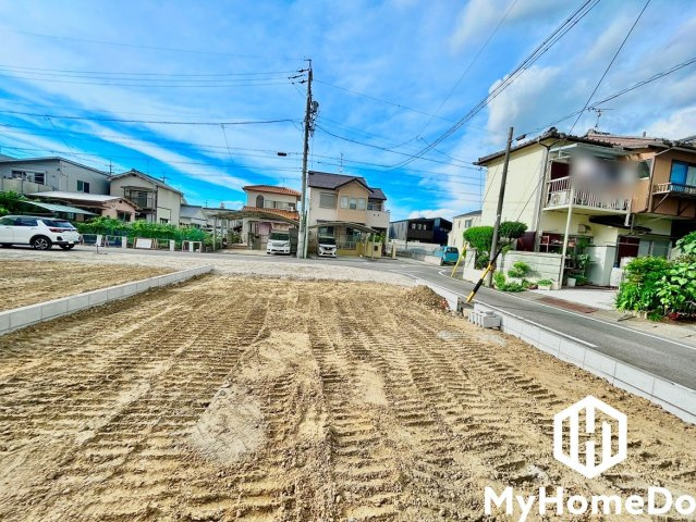 守山区高島町の前面道路含む現地写真