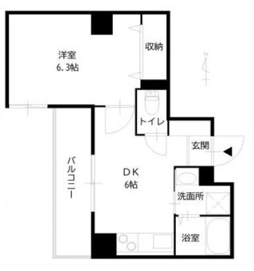 テラスレジデンス梅田東の間取り