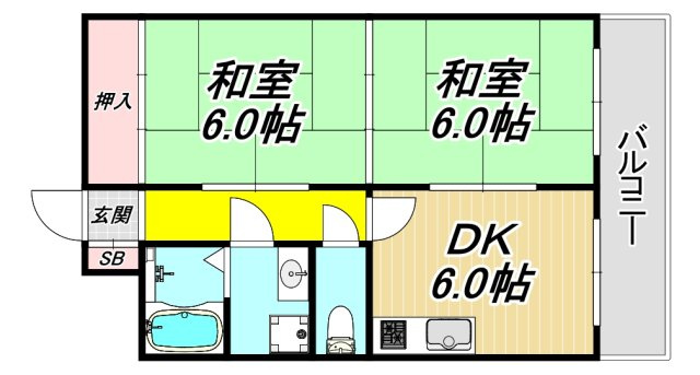ル・シャトーの間取り