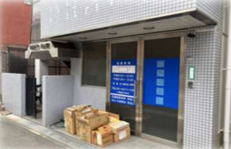 大阪市港区池島１丁目の店舗一部のエントランス