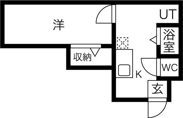 レガーレ長居公園の間取り