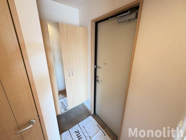 アオーラヌエボⅡの玄関
