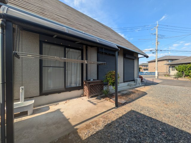 龍舞町戸建（兼事務所）の庭