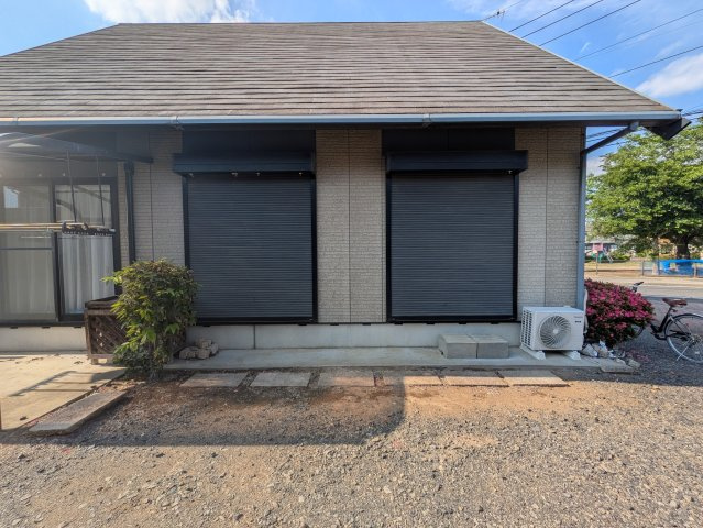 龍舞町戸建（兼事務所）の庭