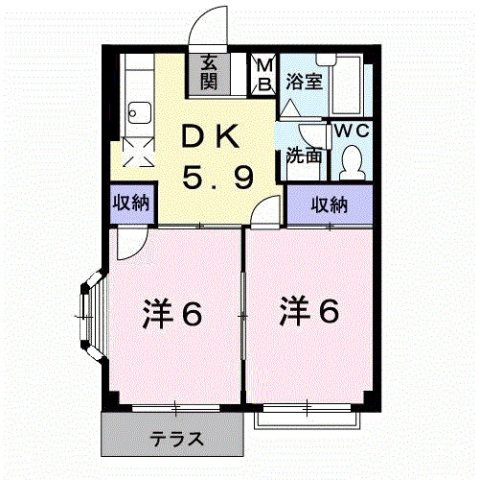 デパートメントアラキの間取り