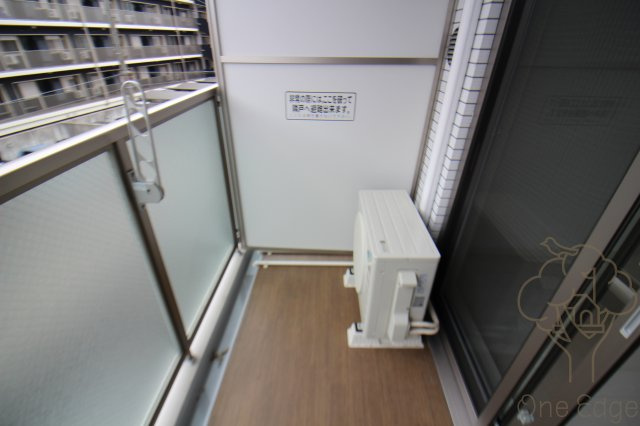 ベラジスタ塚本のバルコニー