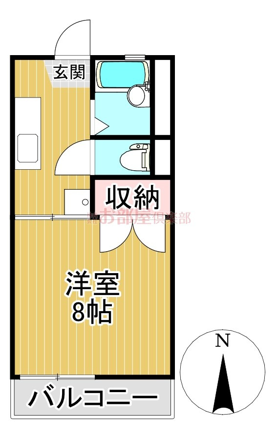 ウッディーハイツの間取り
