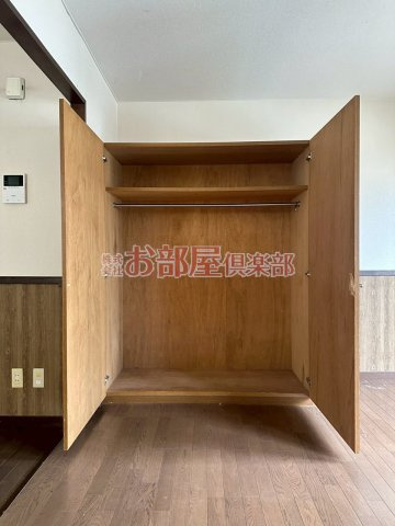 ワンバイワンの収納|専用の収納スペースです