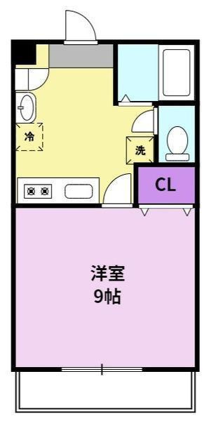 ライフコート御井の間取り