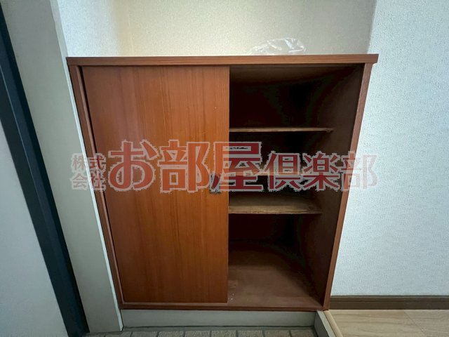 アザレアハイツ江崎の収納|専用の収納スペースです