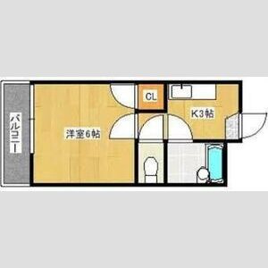 サンフロンティアBの間取り