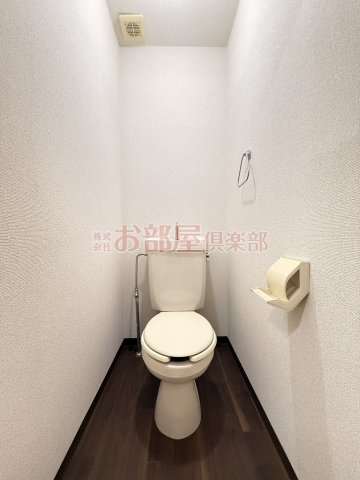 サンフロンティアBのトイレ|シンプルで使いやすいトイレです