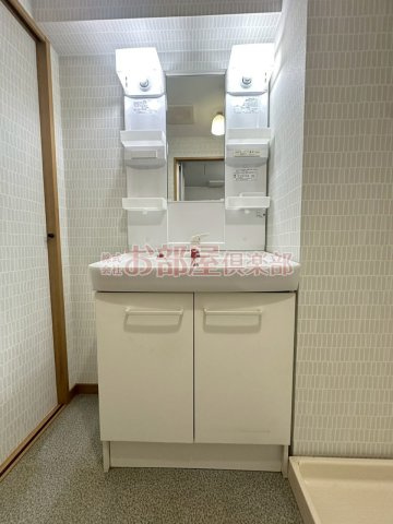 ウイング21の洗面所|忙しい朝には欠かせない洗面所です