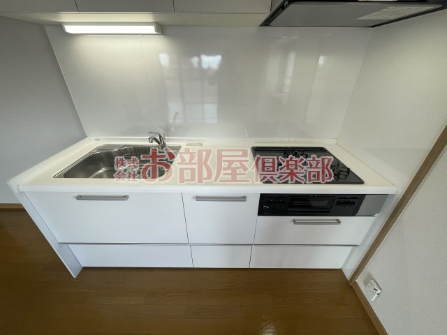 シャルムⅠのキッチン|お料理しやすいキッチンです