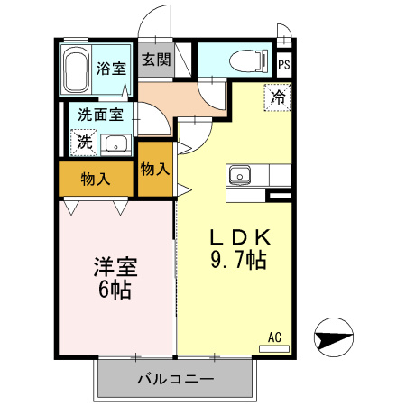 アンジュの間取り