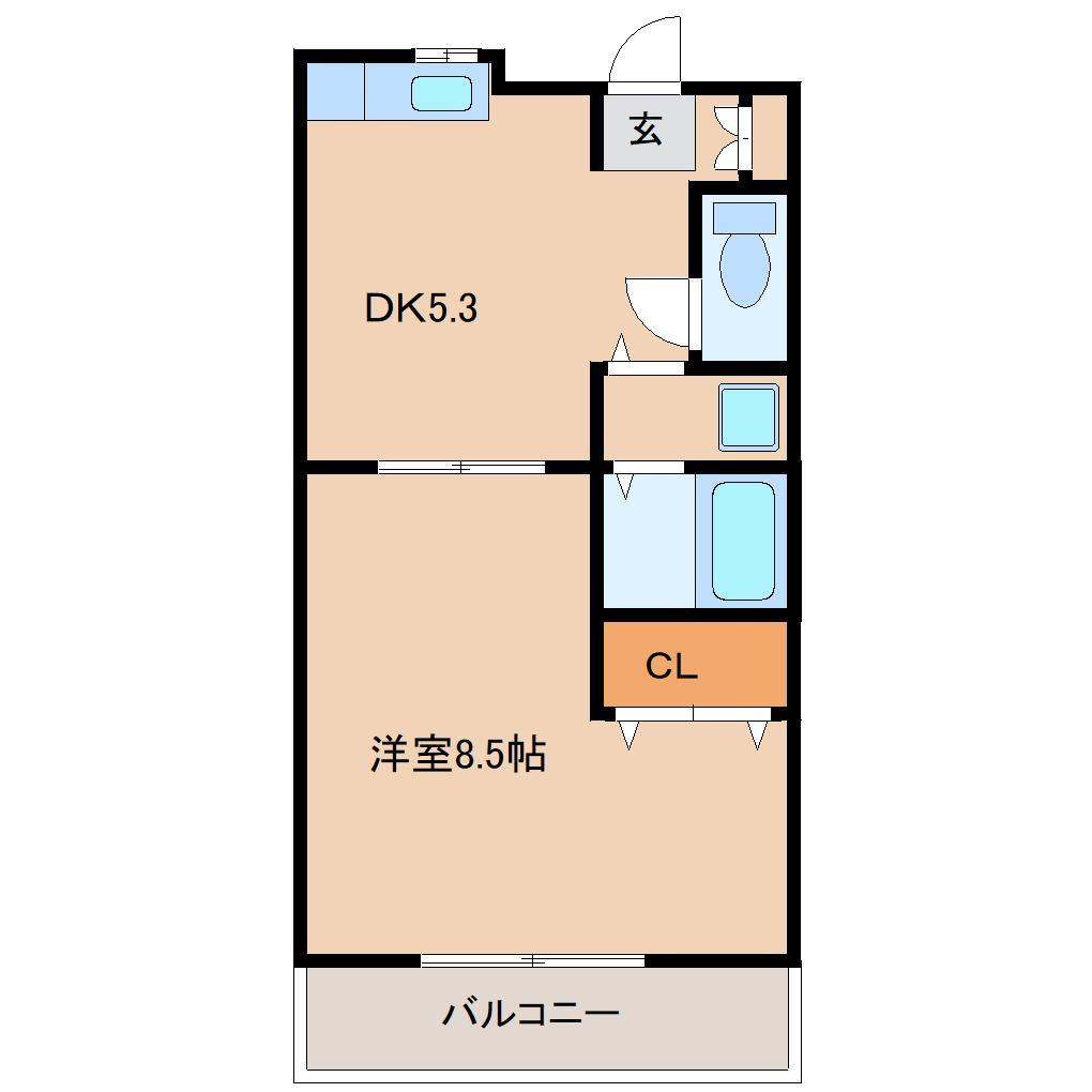 モンシェリの間取り