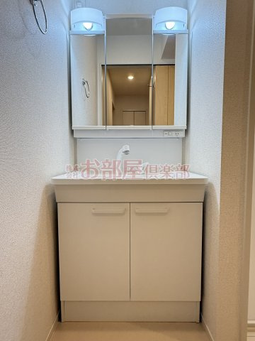 ネクシア安居野Cの洗面所|使いやすい洗面所です