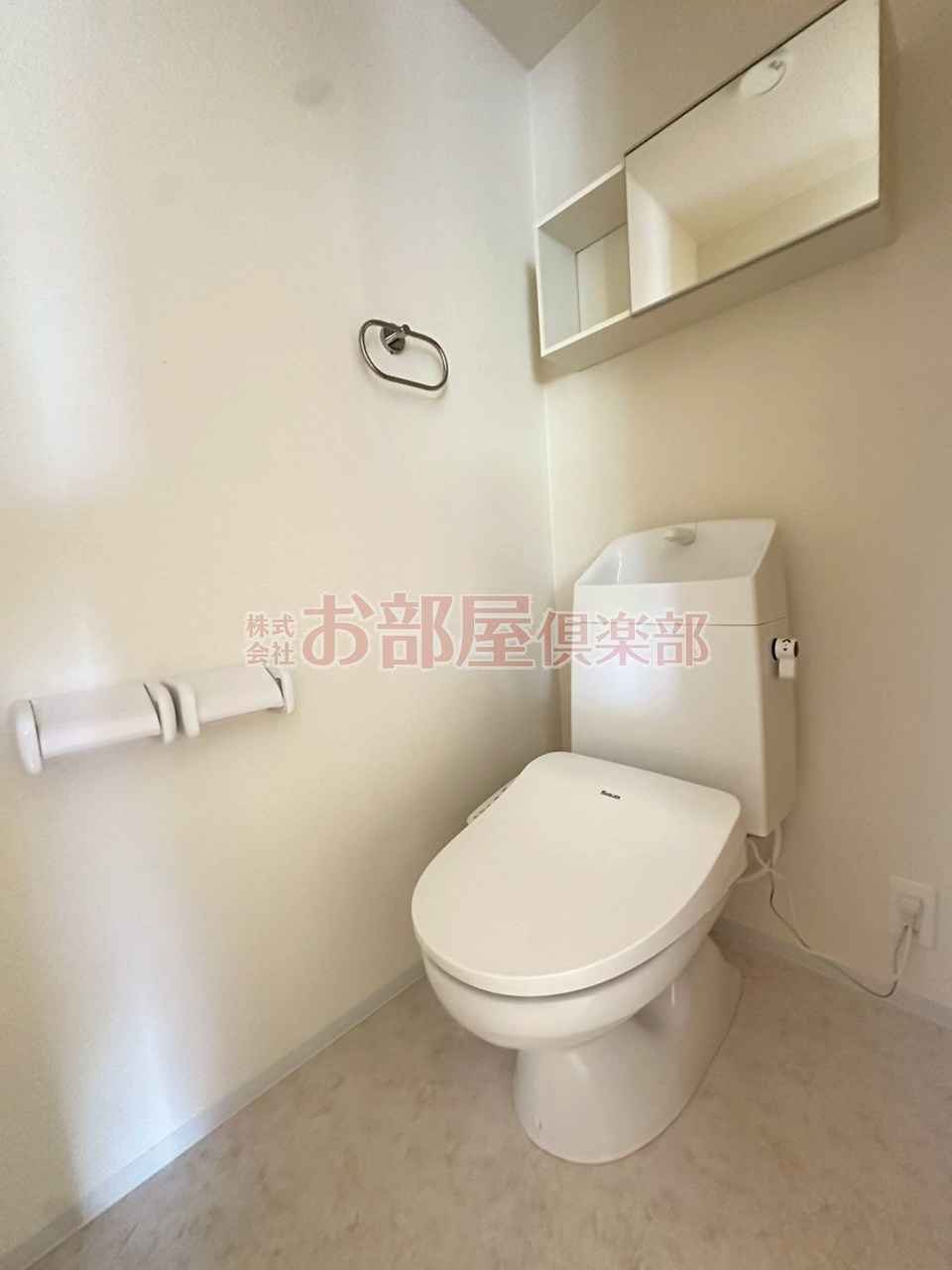 サクラヴィラージュ津福のトイレ|シンプルで使いやすいトイレです