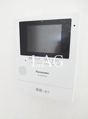 【セキュリティ】 | グランエッグス目黒W | モニター付インターホンです。