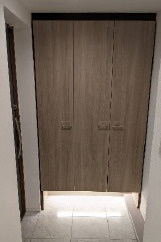 プロスペクト清澄庭園の玄関