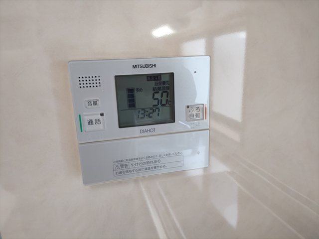 【発電・温水設備】 | 坂戸市鎌倉町 | 給湯器コントロールパネル