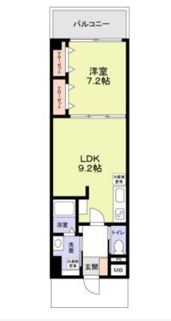 【間取り】 | サクシード南森町