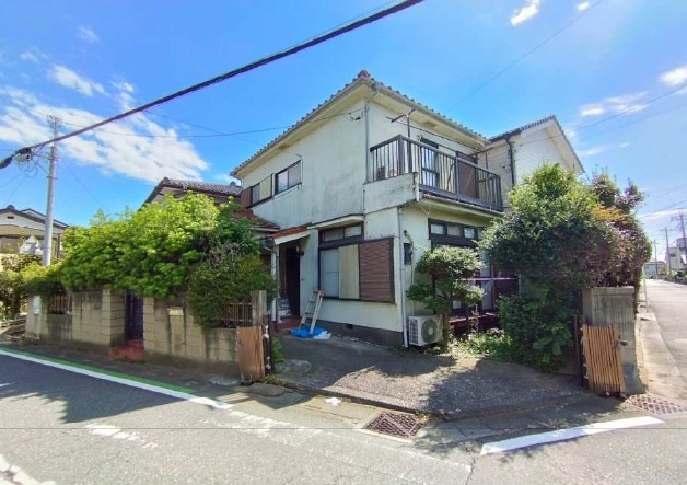 敷地面積33.88坪　売地　川越市砂新田の外観|現況上物有、売主負担による更地渡し！